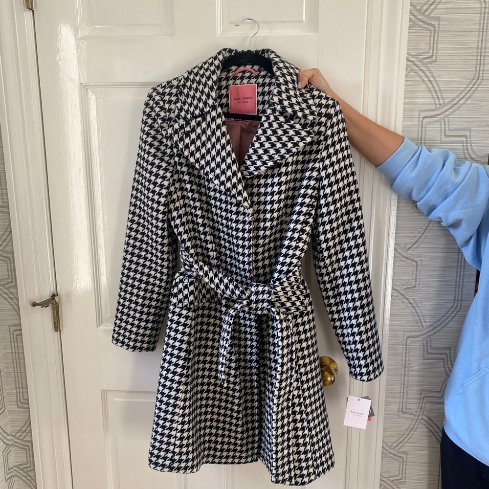 Kate Spade Wool Trench Coat Small